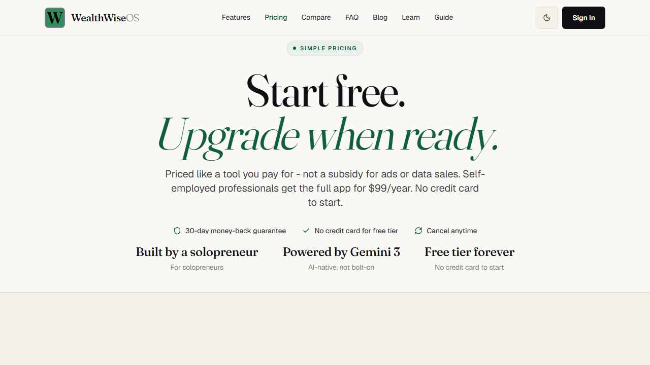 Pricing